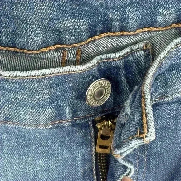 Levis 505 Jeans Mens 36x26* Straight Leg Denim Classic Workwear American Dad - Picture 5 of 16